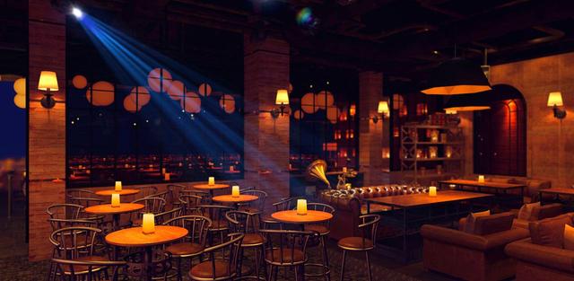 雅安酒吧装修中不同的空间界面的合理设计