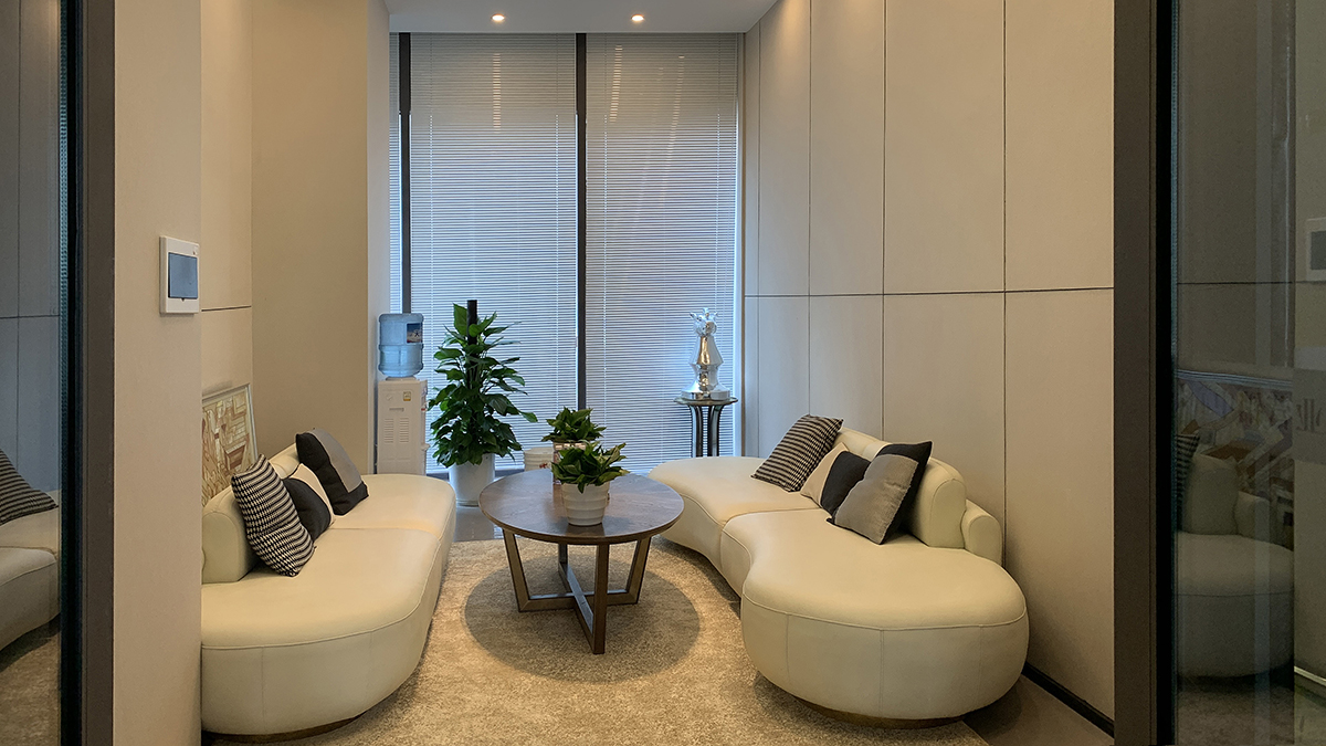 成都中港置业售楼部大厅装修效果图7